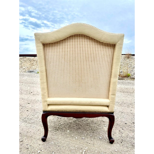 William Switzer Dennis & Leen for William Switzer Large Louis XV Fauteuils- A Pair For Sale - Image 4 of 11