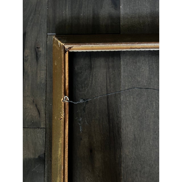 Vintage Wood Art Frames Gold For Sale - Image 11 of 13