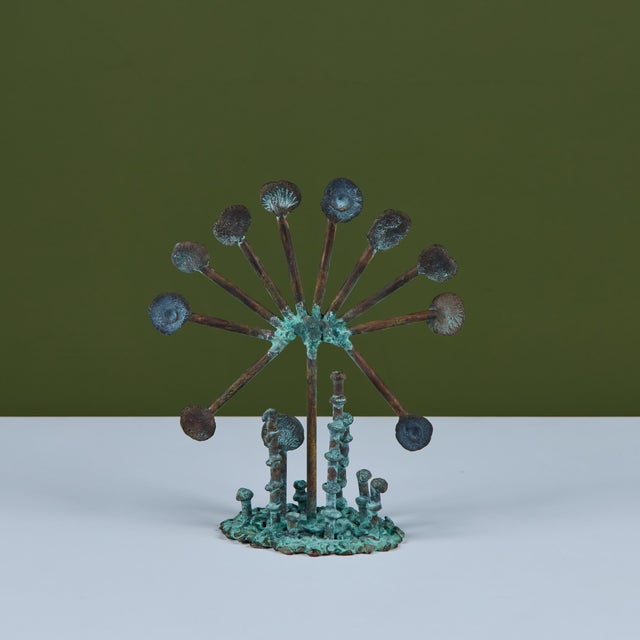 Metal Klaus Ihlenfeld Abstract Bronze Sculpture For Sale - Image 7 of 12