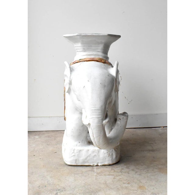 Mid-Century Modern 1950s Mid-Century Elephant Garden Seats-a Pair For Sale - Image 3 of 13