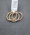 Metal 1.32 Ct Diamond Eternity Band Set Yellow Gold, White Gold, & Rose Gold Size 5.5 - 3 Pieces For Sale - Image 7 of 9