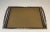 Circa 1970 Faux-Bamboo Chromed Tray with Smoked Glass French In the Style of Jacques Adnet For Sale - Image 6 of 13