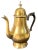Mid-Century Modern Vintage Brass Coffee Pot With Sugar and Creamer - a Set For Sale - Image 3 of 8