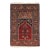 1900s Hand Knotted Fine Silk Rug - 3′ × 4′6″ For Sale