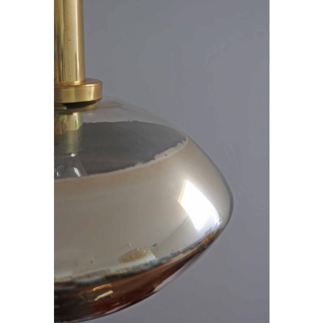 Metal Large Vintage UFO Pendant Lamp from Peill & Putzler, 1970s For Sale - Image 7 of 8