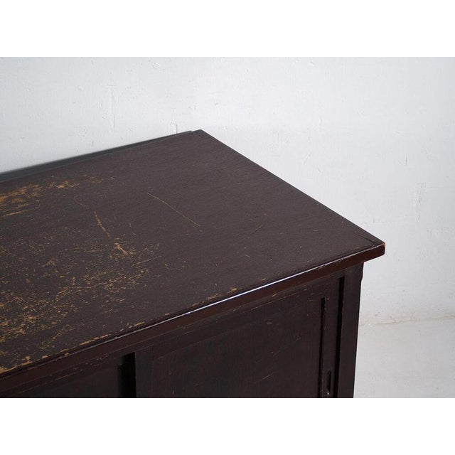 Japanese work table with storage space – showa period (c.1950-1979) dimensions: folded table: length: 140 cm depth: 85 cm...