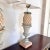 Late 20th Century Pineapple Motif Tole Table Lamps: A Pair For Sale - Image 5 of 12
