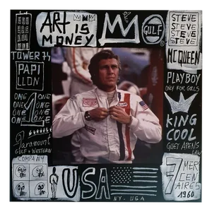 SPACO, Steve Mcqueen, 2025, Acrylic on Canvas