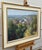 Les Andelys in the Seine Valley France Pastel Art by 20th Century British Artist 1995 Circa For Sale - Image 4 of 11