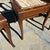 Wood Vintage Wooden Dining Chairs With Studded Cushions- Set of 6 For Sale - Image 7 of 10