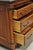 Kincaid French Country Cherry Wood 3 Drawer Marble Top Nightstand Bedside Table For Sale - Image 12 of 15
