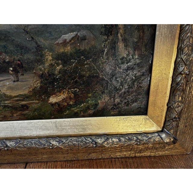 R.Randell, The Cottage, Oil Painting on Canvas, Framed For Sale - Image 4 of 16