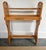 Vintage Benchmade Solid Oak Quilt or Blanket Rack For Sale - Image 4 of 13