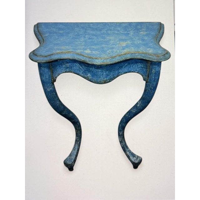 Swedish Rococo Wooden Console For Sale - Image 5 of 5