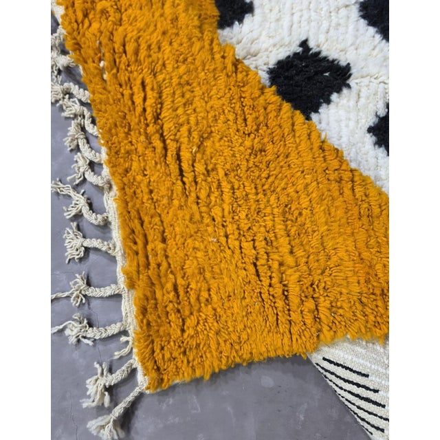 Handmade Berber Wool Rug - 8.1 X 6.3 Ft For Sale In Cleveland - Image 6 of 8