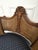 Wood Louis XV Italian Carved Wood and Cane Back Armchair, 1960s For Sale - Image 7 of 9