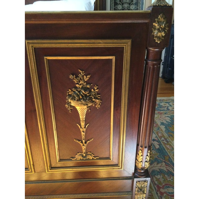 1920s Louis XVI Style Full Size Bedframe For Sale - Image 11 of 13