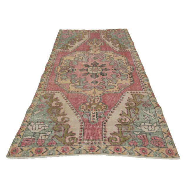 Vintage handknotted rug from Konya region of Turkey. Approximately 50-60 years old. In very good condition.