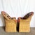Late 20th Century Vintage Boho Chic Wicker Lounge Chairs - A Pair For Sale - Image 5 of 9