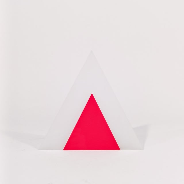 Italian Geometric Sconce from Guzzini, 1970s For Sale - Image 12 of 12