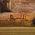 Italian Artist, Landscape with Shepherd, 1950s, Oil Painting on Panel, Framed For Sale - Image 15 of 16