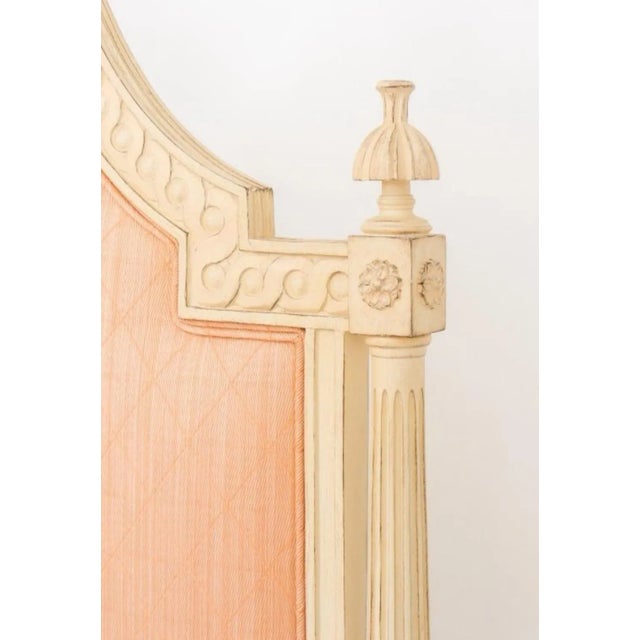 Vintage Louis XVI Style Twin Painted Bed For Sale In Washington DC - Image 6 of 7