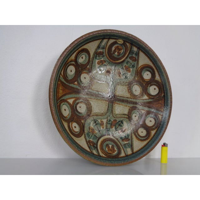 Large Studio Ceramic Stoneware 3216/2 Bowl by Naomi Backhausen for Soholm, Bornholm, Denmark, 1960s For Sale - Image 3 of 18