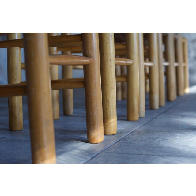 Vintage Dining Room Chairs, 1955, Set of 6 For Sale - Image 12 of 16