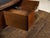 English Regency 1840s Mahogany Rent Table with Leather Top and Eight Drawers For Sale - Image 11 of 12