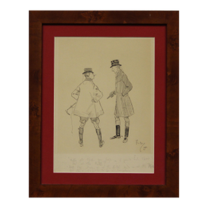 Hullo Old Chap You Look as if You'd Had Sport! 1902 by Phil May