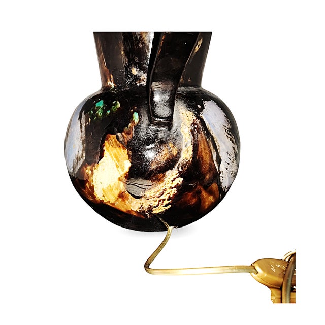 1950s Vintage Vase Lamp from Françoise REA, 1950s For Sale - Image 5 of 8