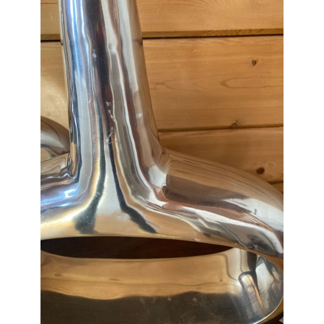 Pair of Mid Century Metal Table Lamps For Sale In Minneapolis - Image 6 of 7