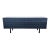 Blu Dot Lap Modern Black 6-Drawer Dresser With Sleek Horizontal Design, Attributed For Sale