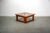 Walnut Burl and Glass Coffee Table, 1989 For Sale - Image 6 of 12