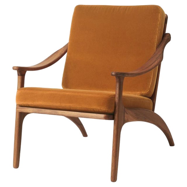 Lean Back Lounge Chair in Teak by Warm Nordic For Sale