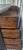 Black Vintage Chest of Drawers, Distressed For Sale - Image 10 of 11