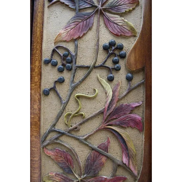 Art Nouveau Wall Cabinet, 1890s For Sale - Image 3 of 5