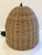 This vintage wicker hanging light has a nice patina that can only be achieved by age The condition is excellent The cord...
