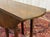 1950s English Drop-Leaf Mahogany Gateleg Table, 1950s For Sale - Image 5 of 14