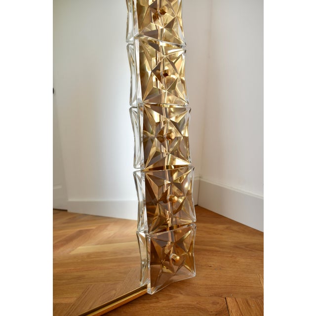 Large Illuminated Crystal Mirror by Kinkeldey, 1970s For Sale - Image 6 of 17