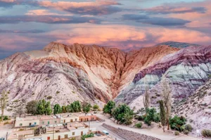 Jujuy Argentina Mountain Range Landscape Photograph by Richard Silver, 24 x 36