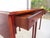 Vintage Mahogany Pembroke Dropleaf Side Table Pair ~ Georgian Chippendale Federal Style For Sale - Image 9 of 18