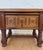 Spanish Carved Wood Side Table with Geometric Decoration and Spiral Legs, 1930 For Sale - Image 14 of 15