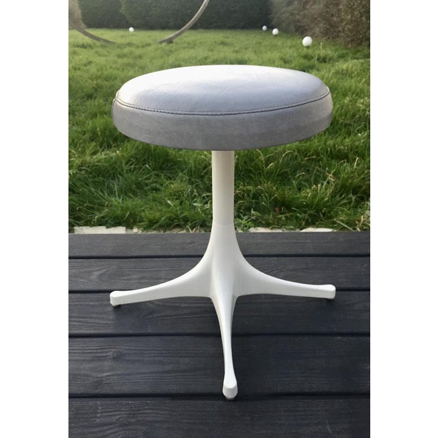 Metal Vintage Stool by Georges Nelson, 1960s For Sale - Image 7 of 13