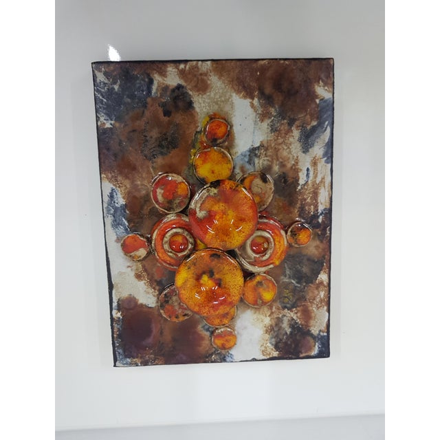 Ceramic Wall Tile from Ruscha, 1970s For Sale - Image 9 of 9