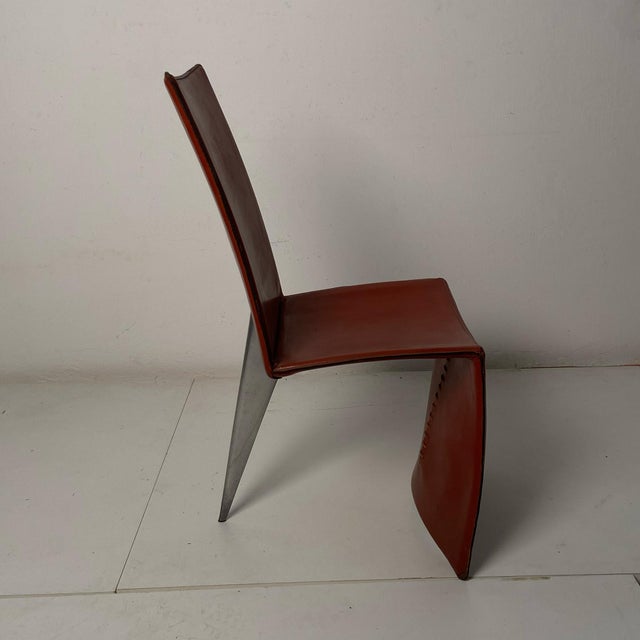 Ed Archer Chair by Philippe Starck for Aleph, Driade Spa, 1987 For Sale - Image 3 of 8
