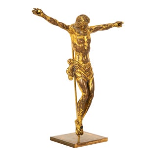 Fine German Renaissance Gilt Bronze Corpus Christi, 17th/18th Century For Sale