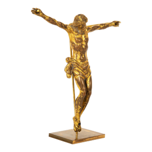 Fine German Renaissance Gilt Bronze Corpus Christi, 17th/18th Century