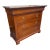 Antique Louis Phillipe Marble Top Cherry Wood Bachelors Chest For Sale