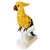 Mid 20th Century Vintage Large Italian Majolica Ceramic Cockatoo Parrot Sculpture For Sale - Image 5 of 17